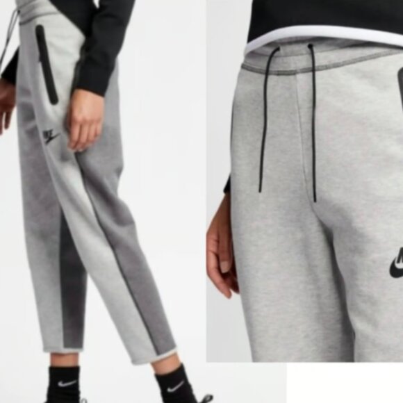 Nike Sportswear Colorblock Cropped Tech Fleece Jogger sz XL EUC - Picture 14 of 14